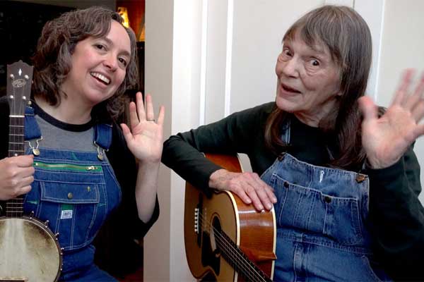 Mother-daughter duo Lyn Hardy & Ruth Ungar will join PVFS Song & Story Swap on May 7 over Zoom