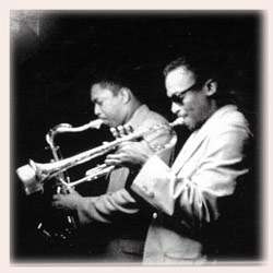 Miles Davis and John Coltrane