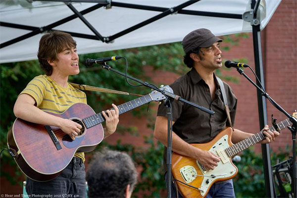 Folk duo Cloudbelly will join PVFS Song & Story Swap on Sept 11 over Zoom
