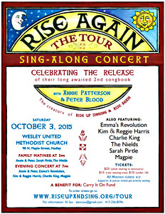 Rise Again concert in Hadley on Oct. 3