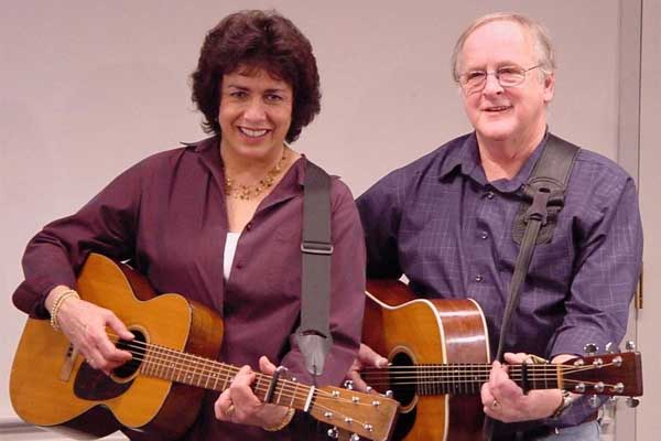Folk duo Simons and Goodwin will join PVFS Song & Story Swap on June 5