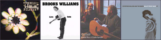 New releases from Mark Erelli, Brooks Williams, Randal Bays & Dáithí Sproule and Stephen Kellogg