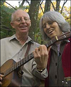 Pat & Tex LaMountain will join the Song & Story Swap in Amherst on Oct. 14