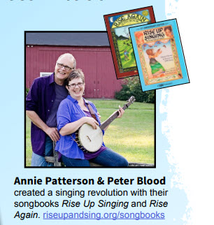 Sing Out the Vote! with Annie Patterson and Peter Blood